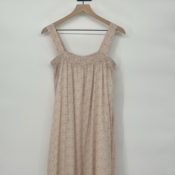 WE ARE SUNDAYS Delilah Wildflower Sleeveless Button Front Midi Dress Sz M - Picture 5 of 8